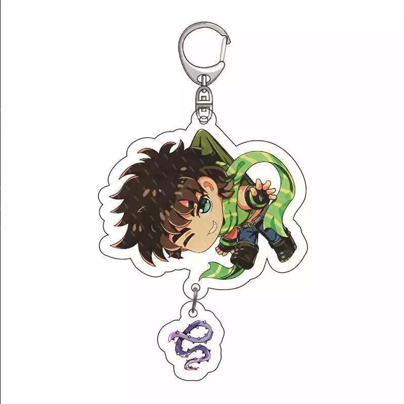 Gp1 Móc Chìa Khóa Bằng acrylic Hình Jojo 'S bizarre adventure Dễ Thương pg1
