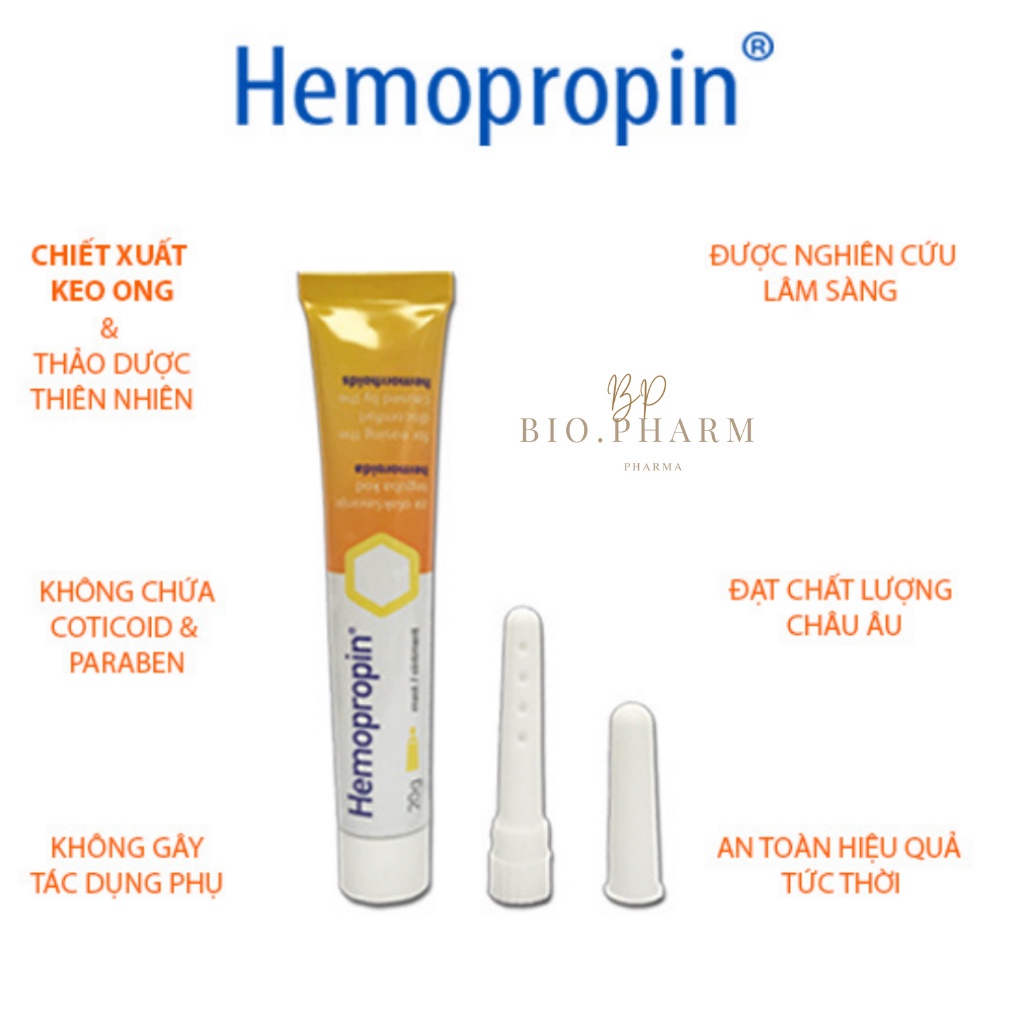 Hemopropin-20gam HEMOPRAN TUÝP 35ML CHÍNH HÃNG Xuất xứ thương hiệu: Croatia