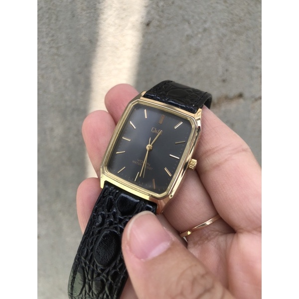 Đồng hồ nam Q&Q TANK NHẬT HÀNG 2hand