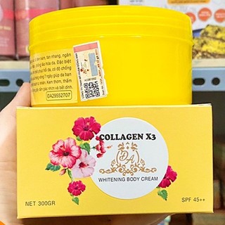 Kem Dưỡng Trắng Body Collagen X3