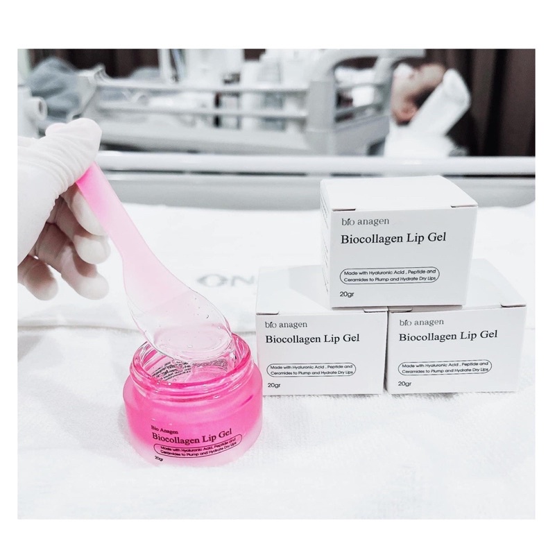 Dưỡng môi nâng tone Biocollagen Lip Gel 20g
