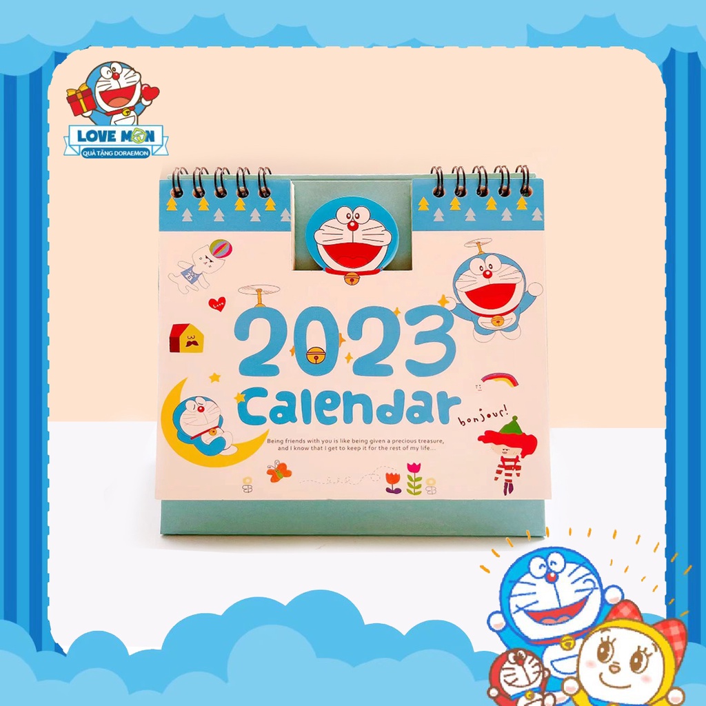 LỊCH DORAEMON NĂM MỚI 2023