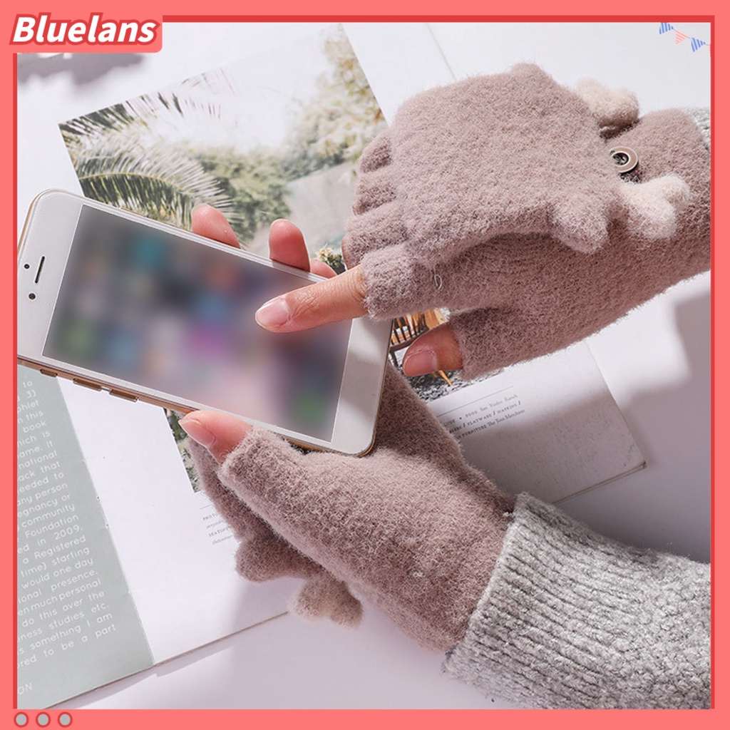 [BL] Mũ Beanie Giữ Ấm Một Mảnh Thiết Kế Nút Áo Chống Nhăn Độ Co Giãn Cao Cho Hoạt Động Ngoài Trời