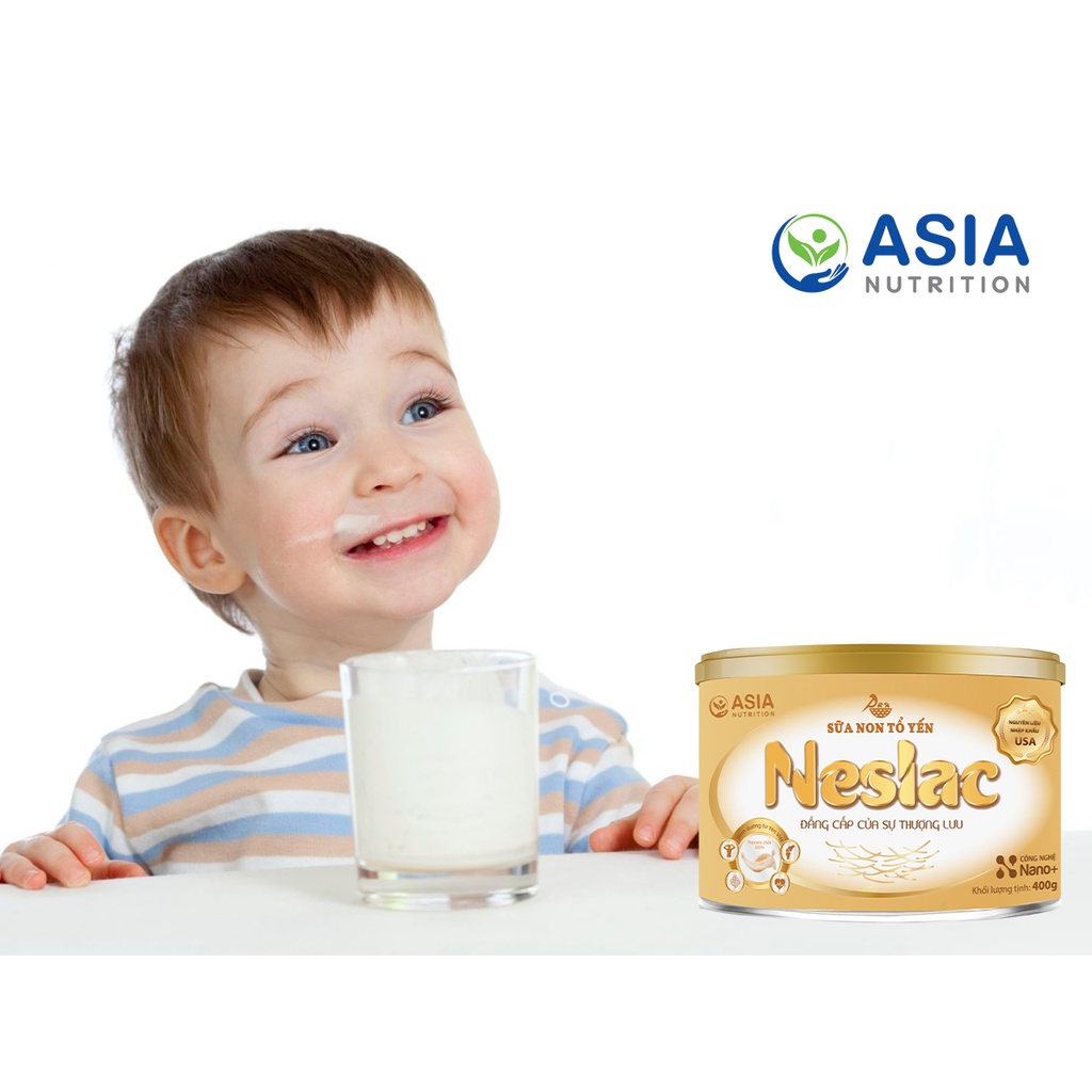 Sữa tổ yến Neslac ASIA NUTRITION 400g