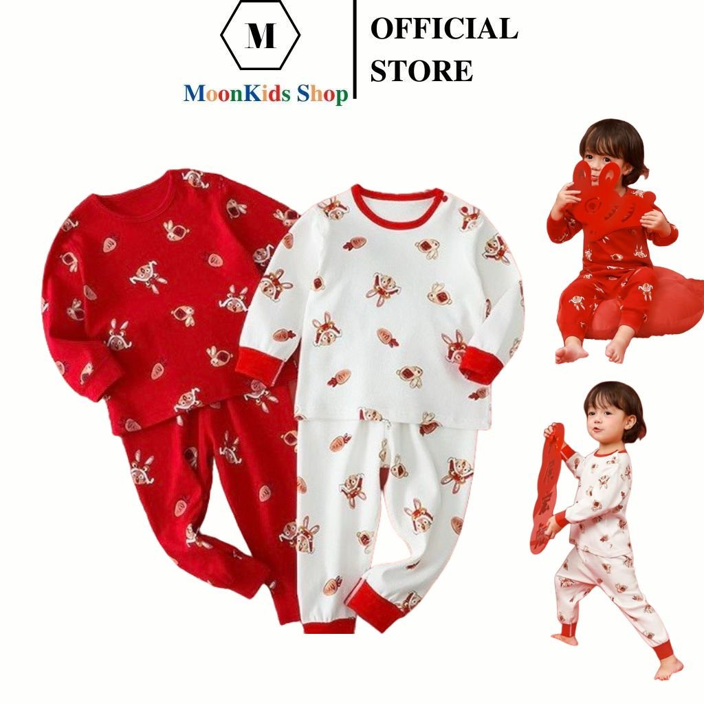 Đồ Tết Cho Bé 2023🏵️COTTON 100%🏵️Minky mom tết,đồ tết bé sơ sinh bé trai bé gái từ 6-27kg co giãn 4 chiều