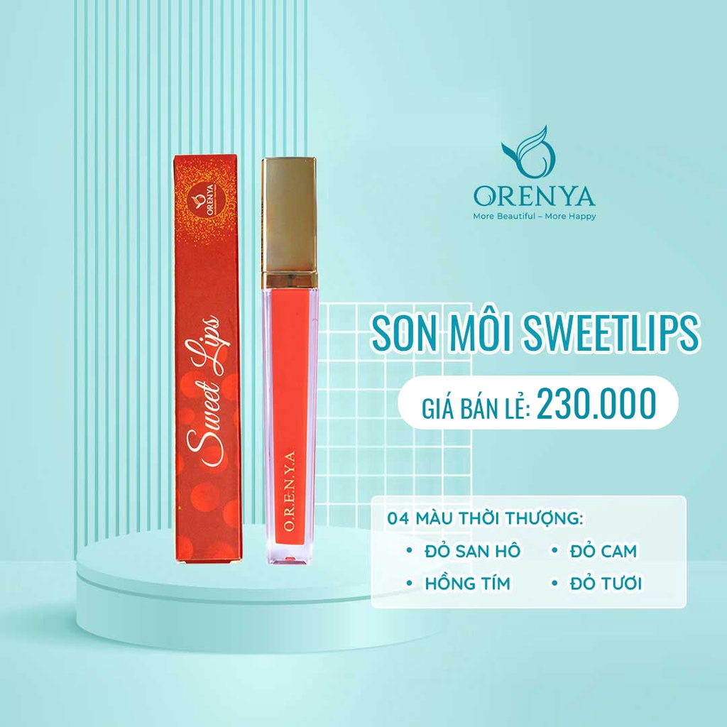 Son Môi Sweet Lips Orenya 4 màu