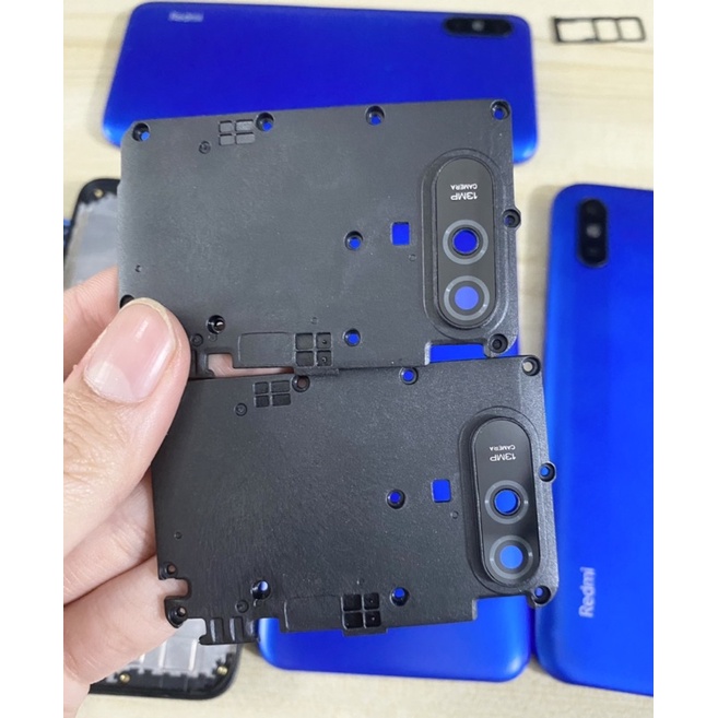 Combo Màn Hình + Bộ Vỏ Sườn Xiaomi Redmi 9A Zin Hàng Cao Cấp.( Tặng Keo Dán )
