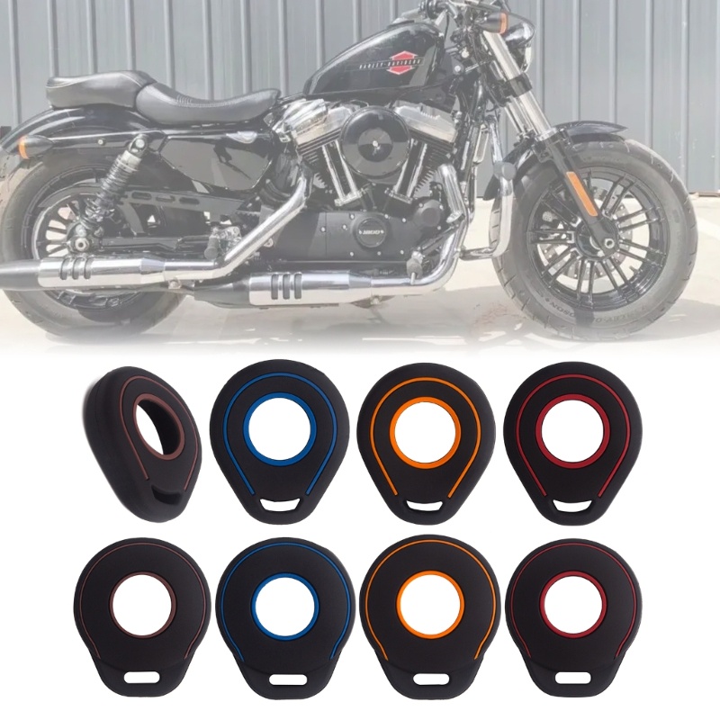 Vỏ Silicon Bảo Vệ Chìa Khóa Điều Khiển Từ Xa Cho Xe Hơi Davidson Sportster VRSC