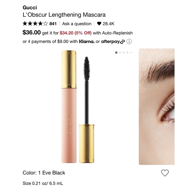 𝗟'𝗼𝗯𝘀𝗰𝘂𝗿 𝗠𝗮𝘀𝗰𝗮𝗿𝗮 𝗚 𝘂 𝗰 𝗰 𝗶 Minisize 1ml