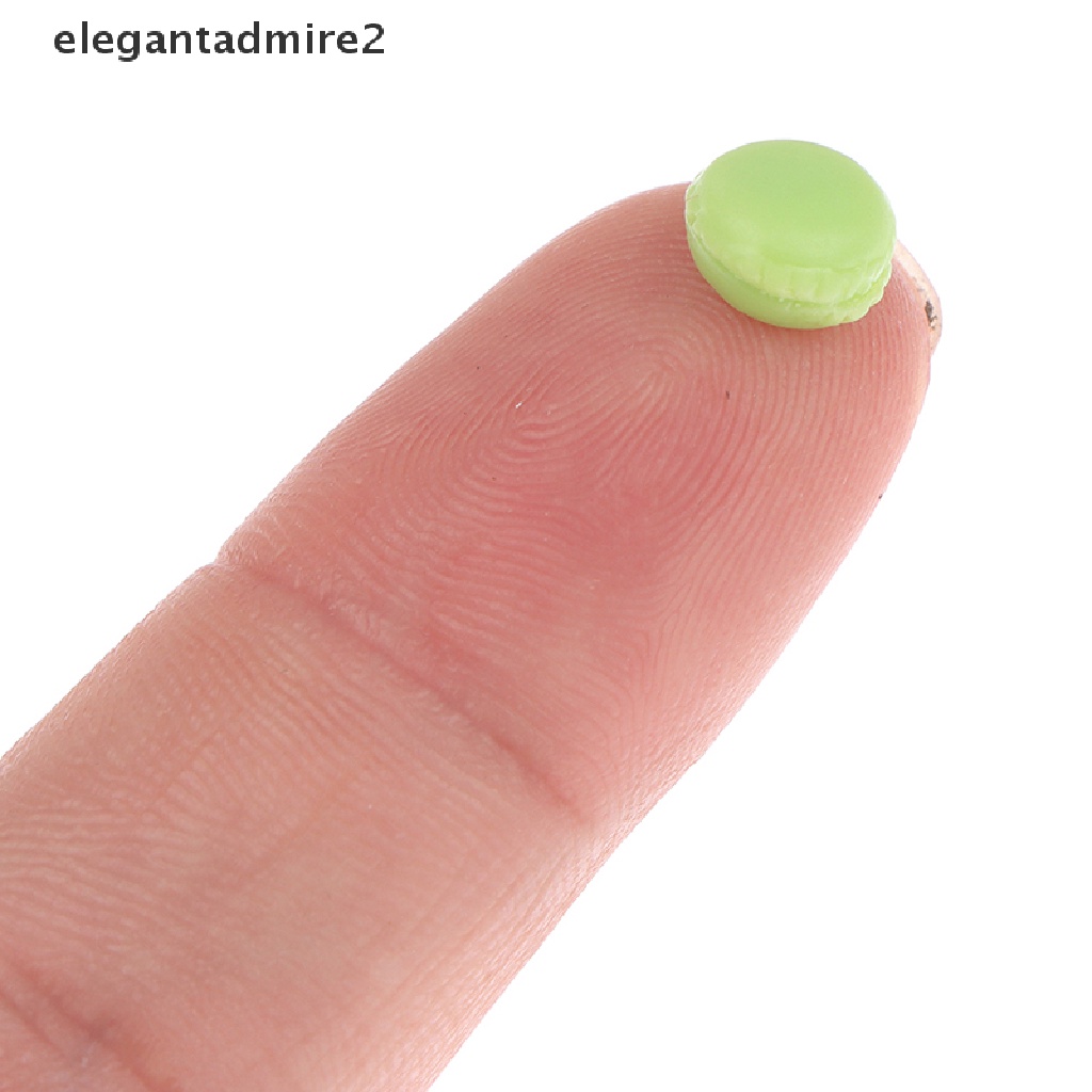 Mô Hình Hộp Bánh Macaron Tỉ Lệ 1: 12 Dùng Trang Trí Nhà Búp Bê