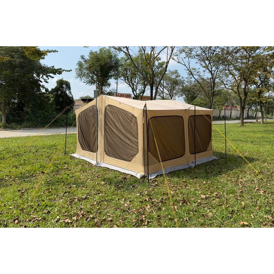 Màn hình trung tâm, Lều trung tâm, mái che