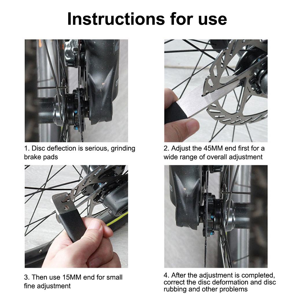 Cờ Lê Vặn Phanh Đĩa Xe Đạp Leo Núi Bằng Thép Không Gỉ Hai Đầu