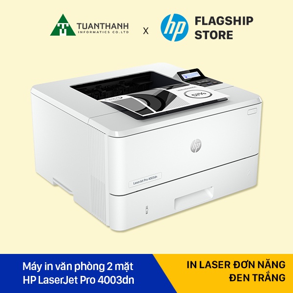 Máy in văn phòng 2 mặt HP LaserJet Pro 4003dn  - Chính hãng, bảo hành 12T