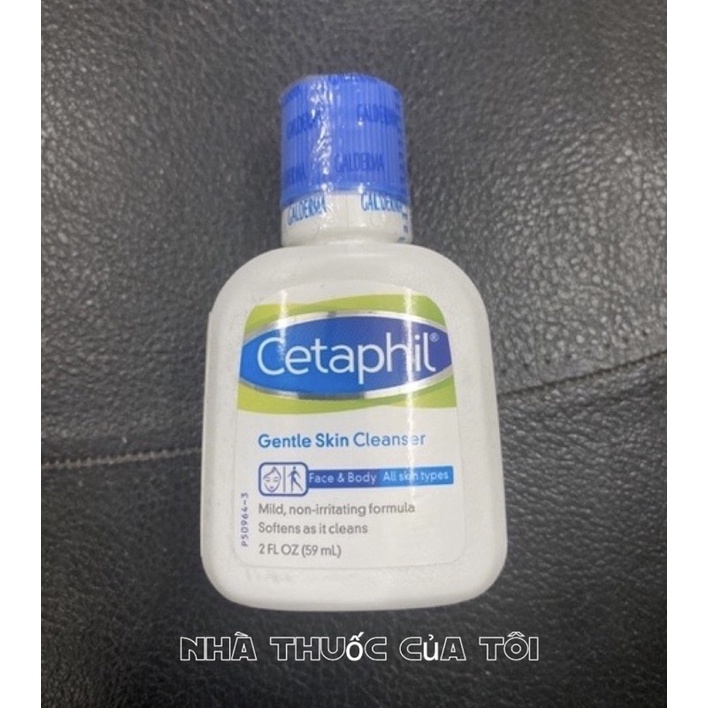 Sữa rửa mặt cetaphil 59ml chính hãng