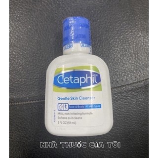 Sữa rửa mặt cetaphil 59ml chính hãng
