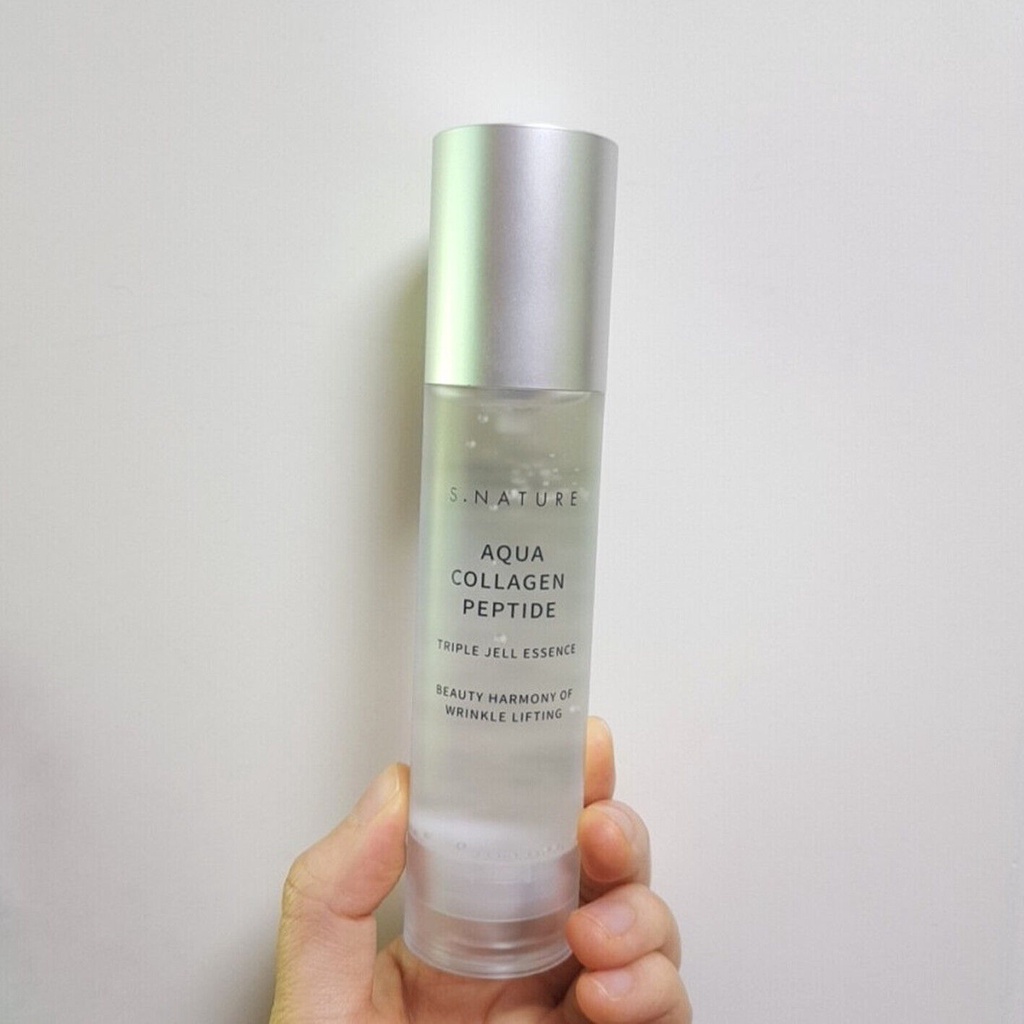 Tinh Chất Serum Căng Mịn Da S.Nature Aqua Collagen Peptide Triple Gel Essence 50ml