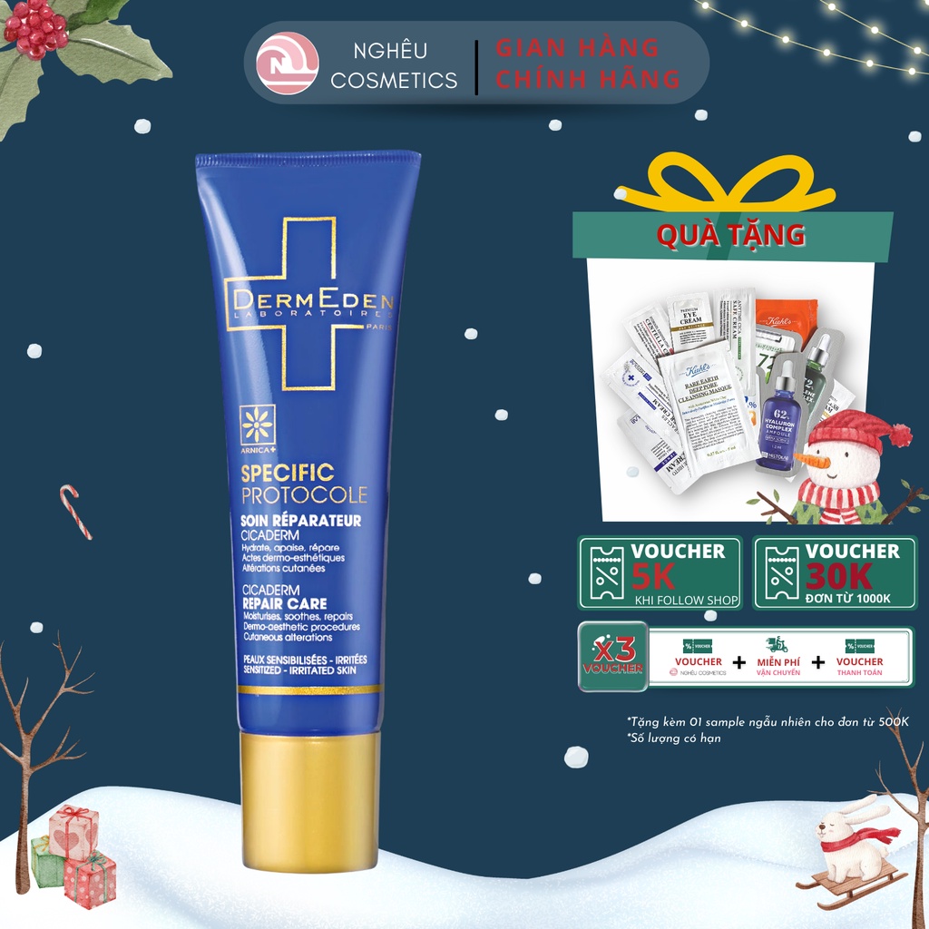 Kem Dưỡng Ẩm Phục Hồi Giảm Thâm DermEden Repair Care 30ML