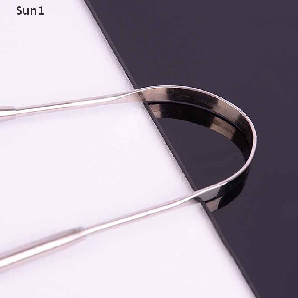 Dụng Cụ Nạo Vệ Sinh Lưỡi Bằng Thép Không Gỉ Sun1 &gt;