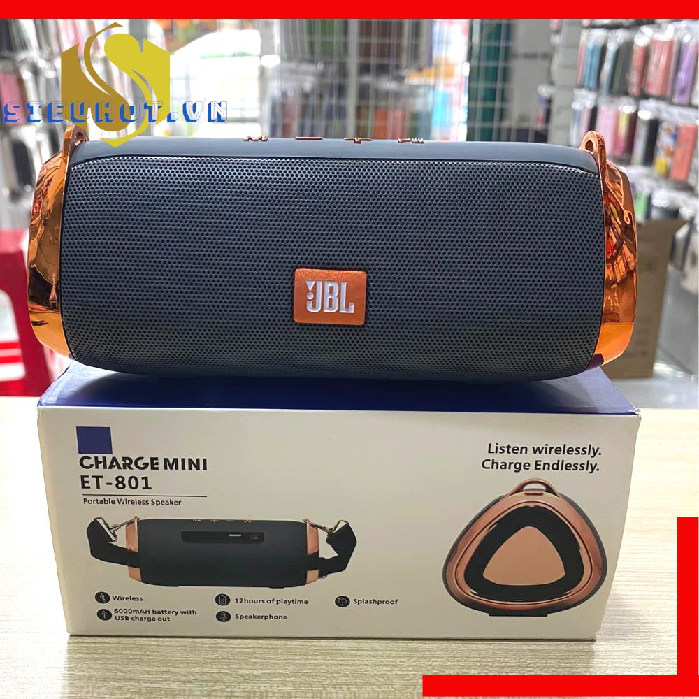 Loa nghe nhạc bluetooth mini JBL ET801 loa không dây di động cầm tay
