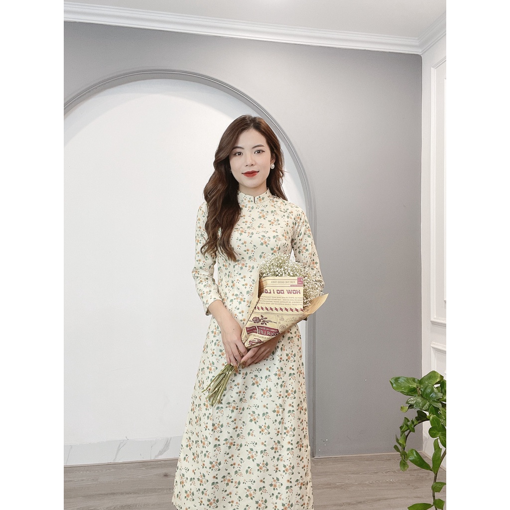 Set Áo Dài Hoa Nhí Min House