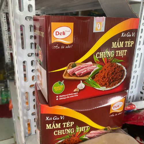 Mắm tép chưng thịt deli gói 80g Đặc sản Hà Nội AVINO
