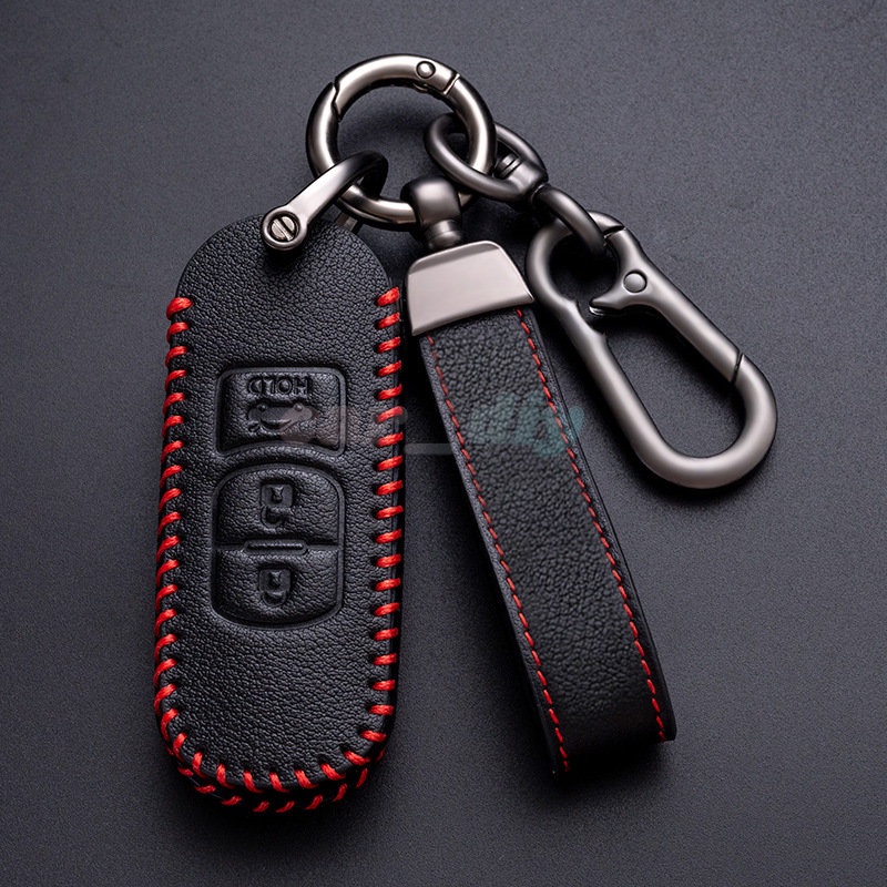 Bao Da Chìa Khóa Điều Khiển Từ Xa Cho Mazda 2 3 6 Atenza Axela Demio Mazda 3 Alexa CX30 CX-30 CX-5 CX5 CX-3 CX3 CX7 CX8 CX-8 CX9 CX-9 2015-2017 2018 2019 2 / 3 Túi Đựng Đồ Đa Năng Tiện Lợi Dễ Sử Dụng