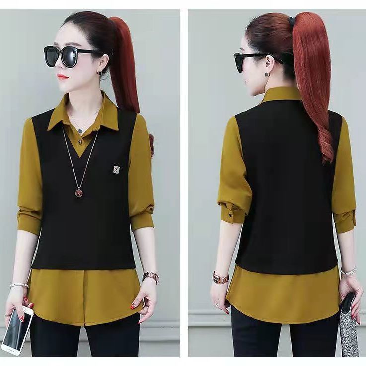 Áo Sơ Mi Tay Dài plus size Cho Nữ