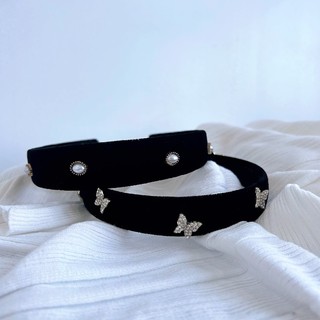 Cài tóc nhung Joy headband phong cách Hàn Quốc