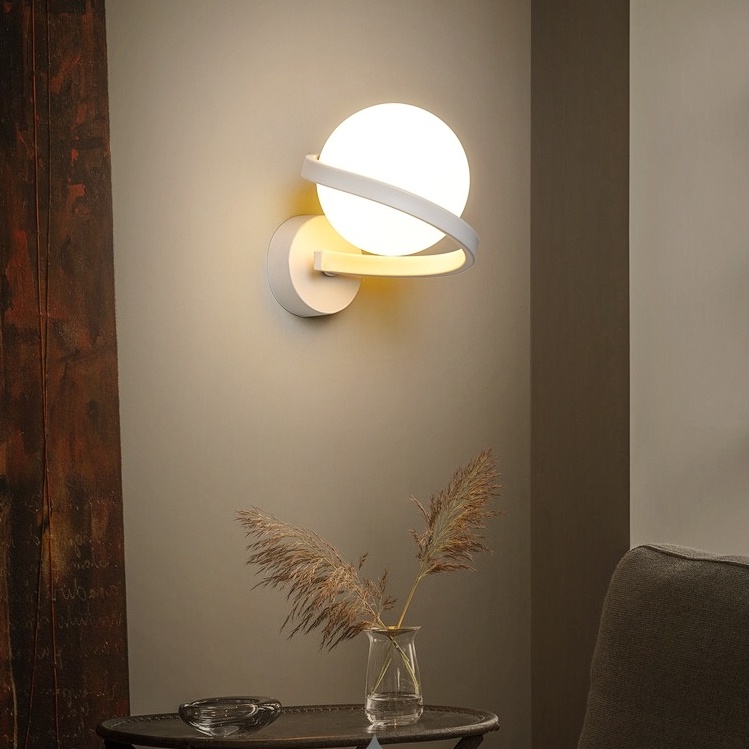 OIMI Đèn Cạnh Giường Ngủ BắC ÂU ĐèN Led Trang Trí Đèn Treo Tường Phòng Ngủ Hiện Đại ĐèN TưỜNg PhòNg KháCh ĐèN ĐọC SáCh