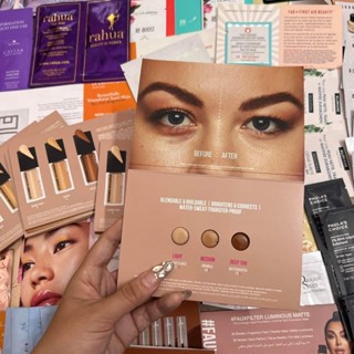 Mẫu thử kem nền các hãng MUF, MAC, Huda, Bobbi Brown hàng đủ bill US