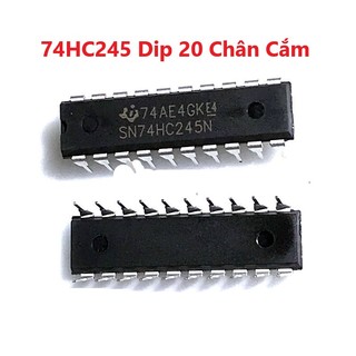 74hc245 dip 20 chân cắm hc245 74245