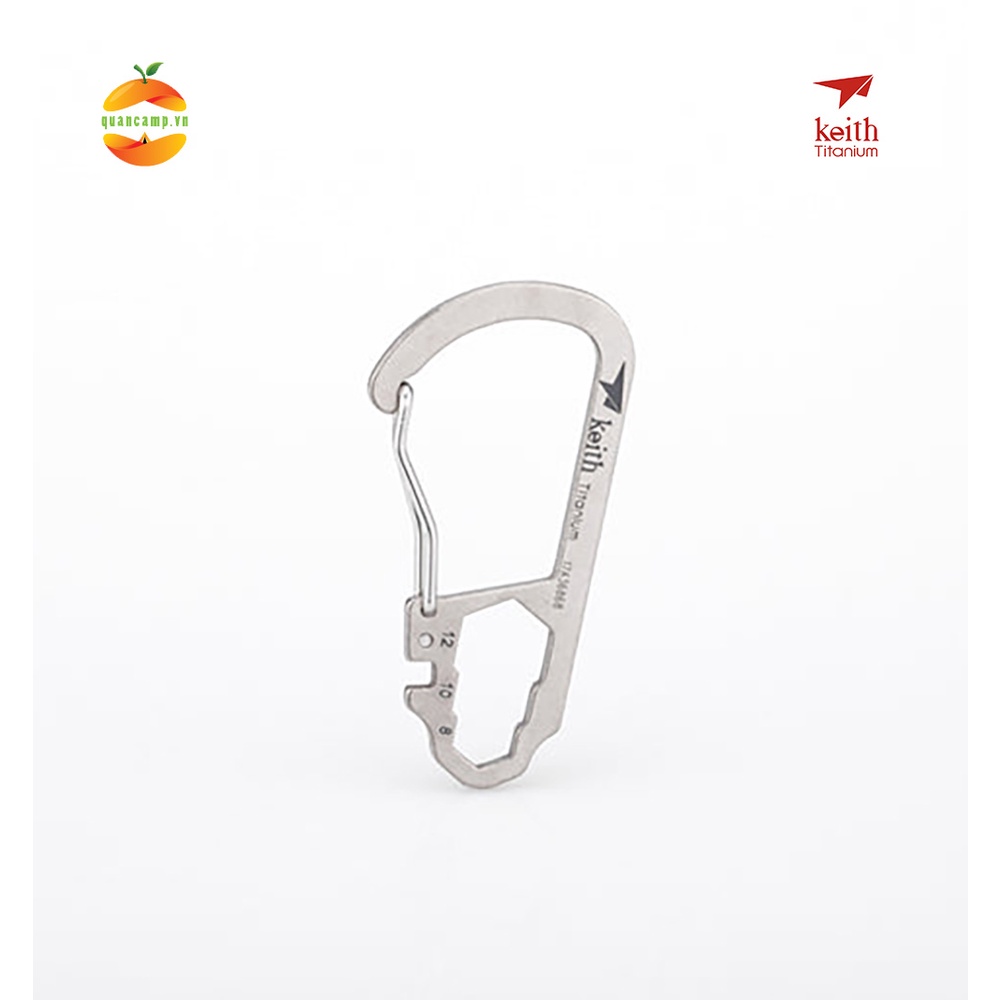 Móc khóa đa năng Keith Titanium Carabiner Ti1151