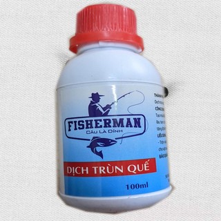 Chai Dịch Trùn Quế 100ml trộn mồi câu cá-thức ăn thủy sản