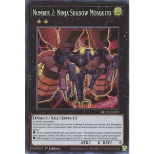 Number 2: Ninja Shadow Mosquito - Secret Rare - BLCR-EN029