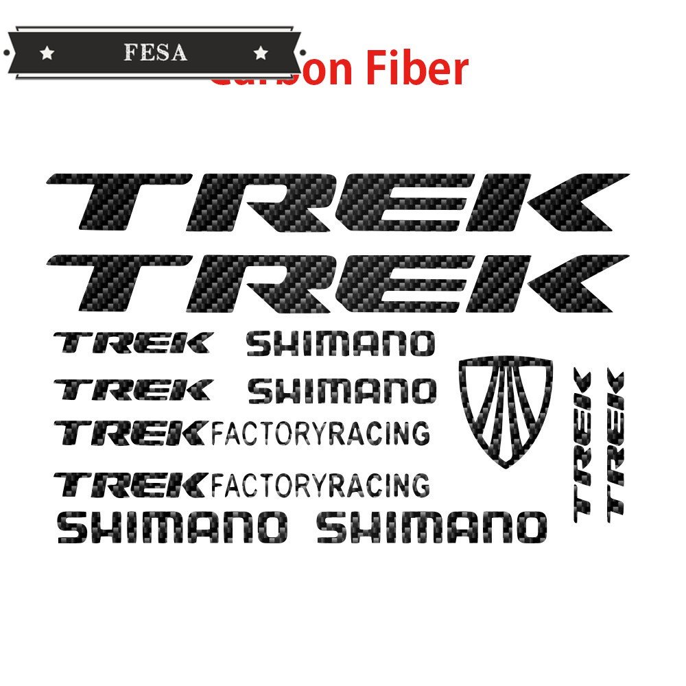 Đề Can Vinyl FESA Trek Dán Khung Xe Đạp Leo Núi Trang Trí