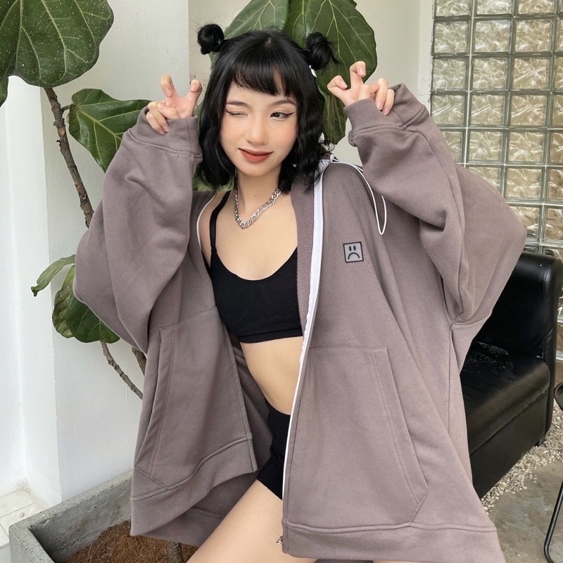 ÁO KHOÁC Hoodie zip M714 Màu Nam Nữ Ulzzang Unisex 1hitshop