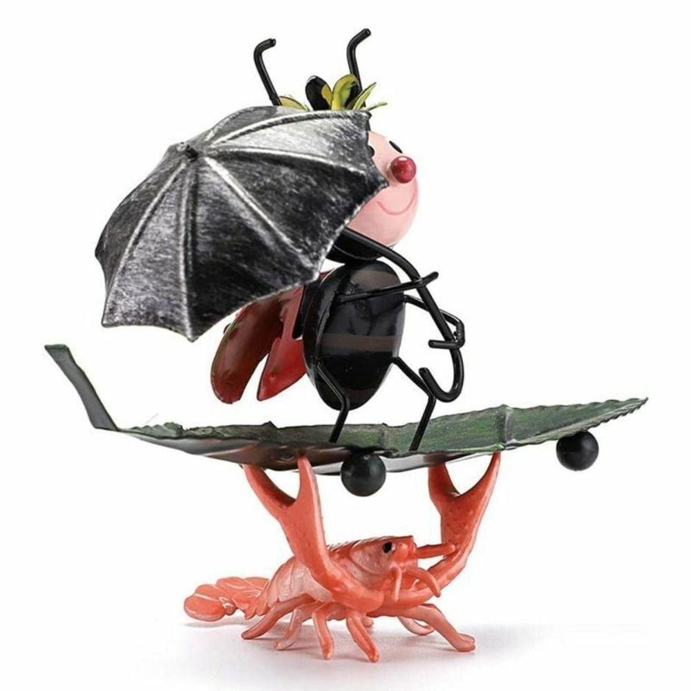 Giá Đỡ Bút Hình Con Cua Màu Sắc Tươi Sáng Trang Trí Nhà Cửa