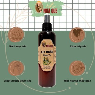 Xịt dưỡng tóc bưởi, serum dưỡng chất bưởi , 250ml