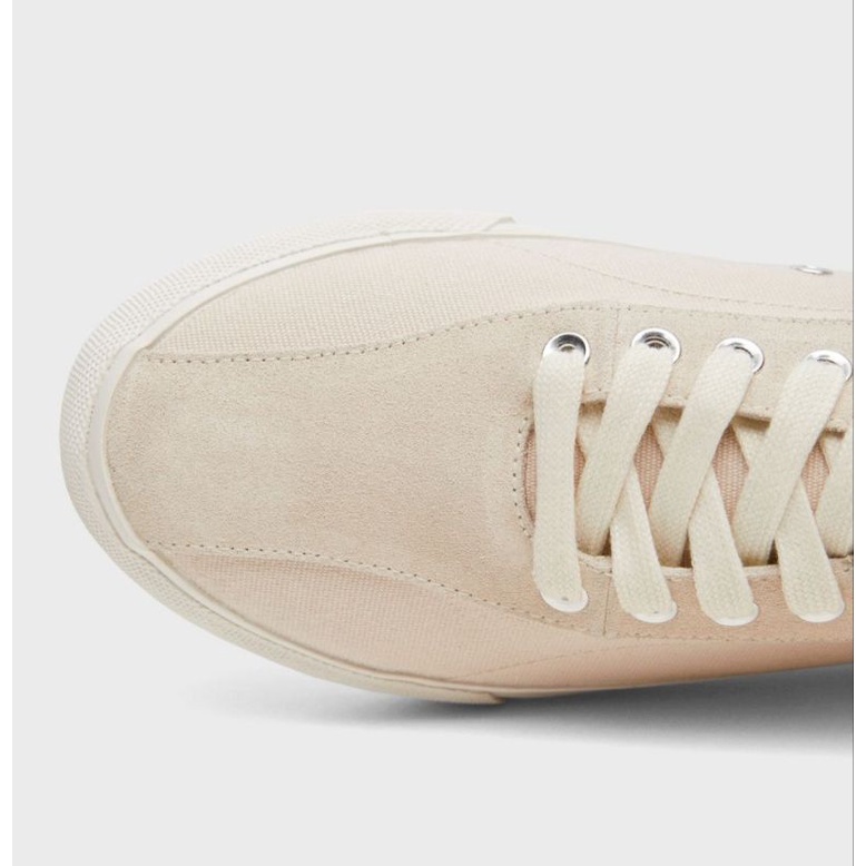 Giày trắng Man.go cho Nam, hàng chuẩn xuất châu Âu