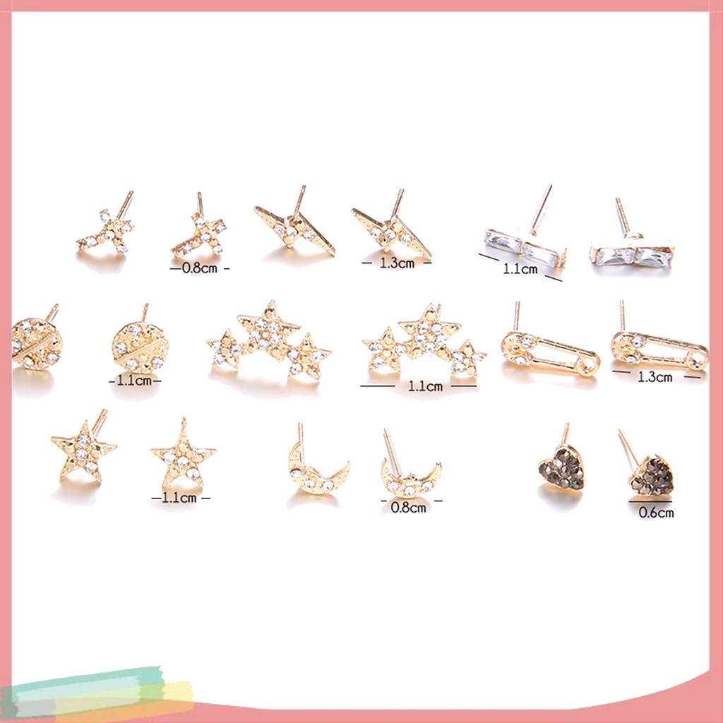 9 Đôi Bông Tai Thời Trang Nữ Tính