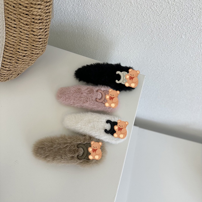 Kẹp Tóc Đính Đá Hình Giọt Nước Phong Cách Thời Trang Hiệu Triumph