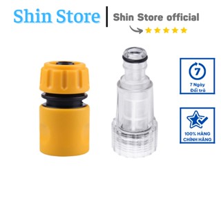 [Combo] Khớp nối nhanh đường nước vào máy rửa xe trực tiếp, máy cao áp -SHINSTORE