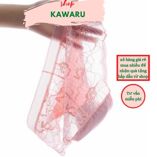 Quần lót su nữ phối ren mịn cao cấp 8423 combo 5 quần, Quần chíp học sinh -kawaru shop