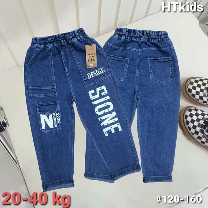 (20-45kg) QUẦN JEAN BÉ TRAI SIZE ĐẠI / quần bò cho bé trai size đại chất đẹp co dãn- Mã 6