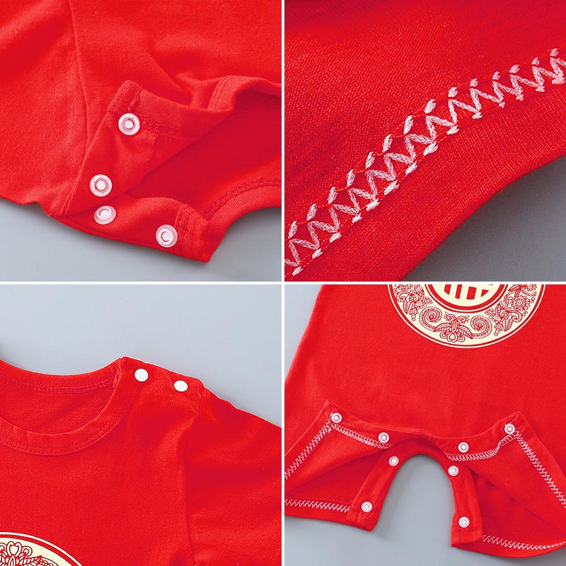 Romper Cotton Ngắn Tay Thời Trang Đáng Yêu Dành Cho Trẻ