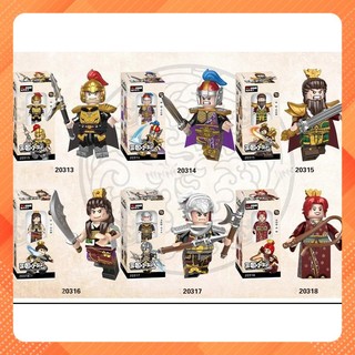 Đồ Chơi    Minifigures Nhân Vật Tam Quốc Tướng Đông Ngô Tôn Quyền Lữ Mông Chu Du Mẫu Mới Ra Siêu Đẹp