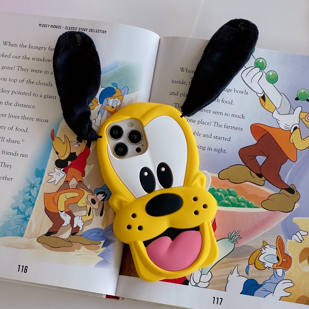 Ôp Điện Thoại Silicon Dẻo Họa Tiết Hoạt Hình Dễ Thương Cho iphone 15 14 13 12 11 pro xr x xs max 7 8 6 6s plus Ốp