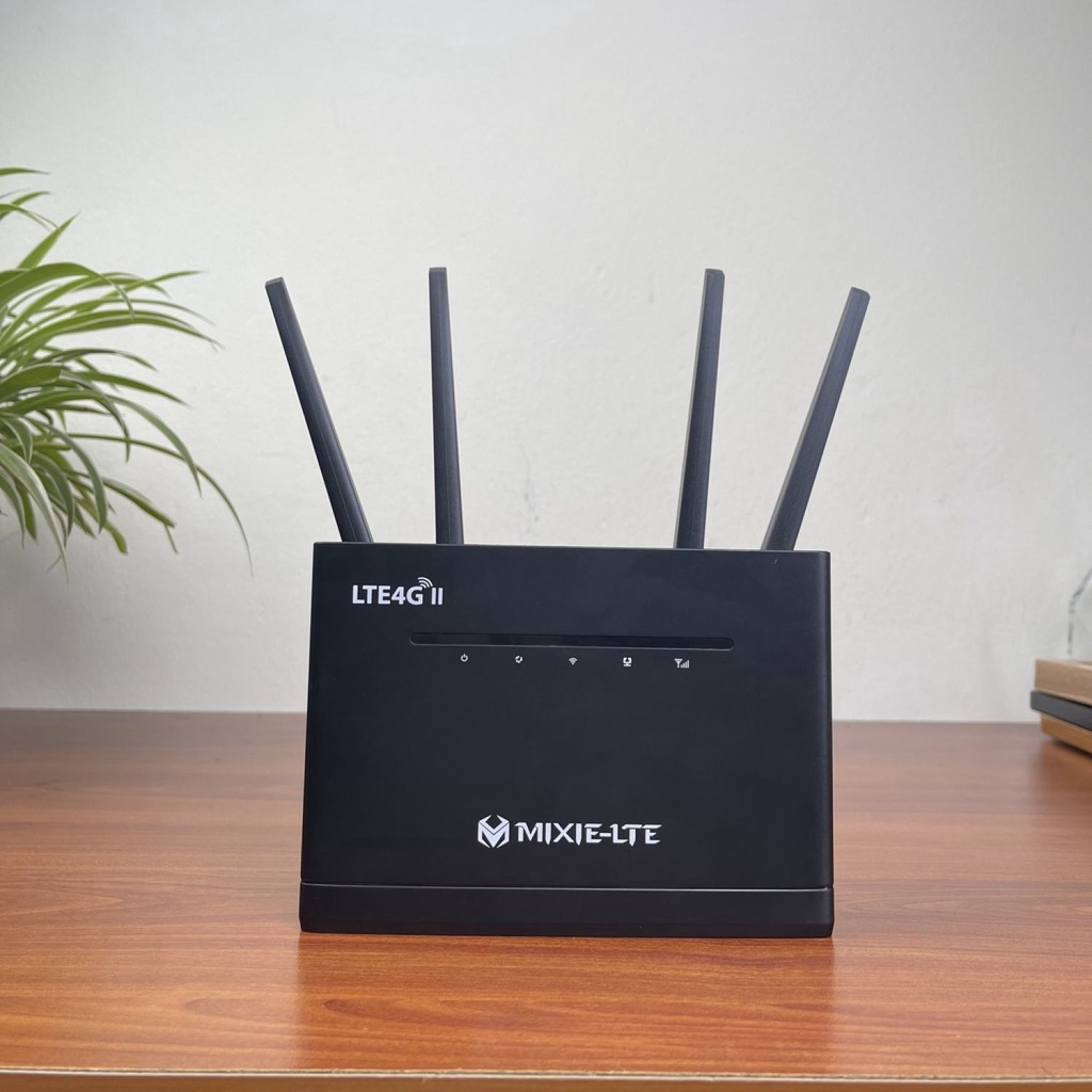 Bộ Phát Wifi MIXIE-LTE 4G 4 Cổng Lan Và 4 ANTEN Wifi - Hàng Chính Hãng