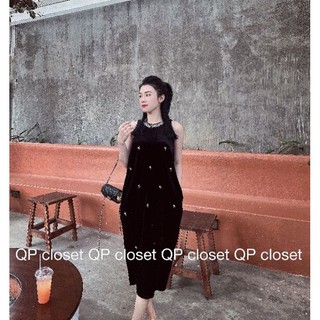 Váy nhung đá QP