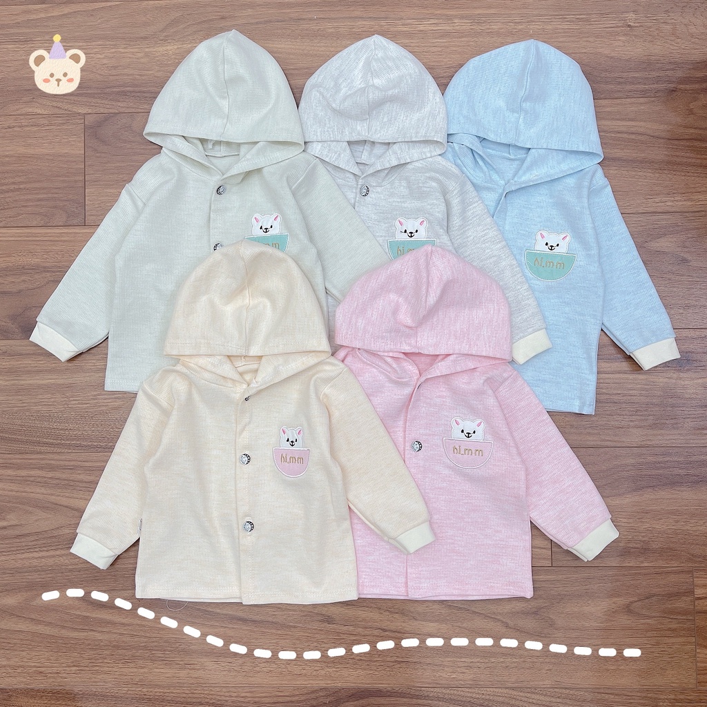 ÁO NỈ MŨ HIMOM CHO BÉ